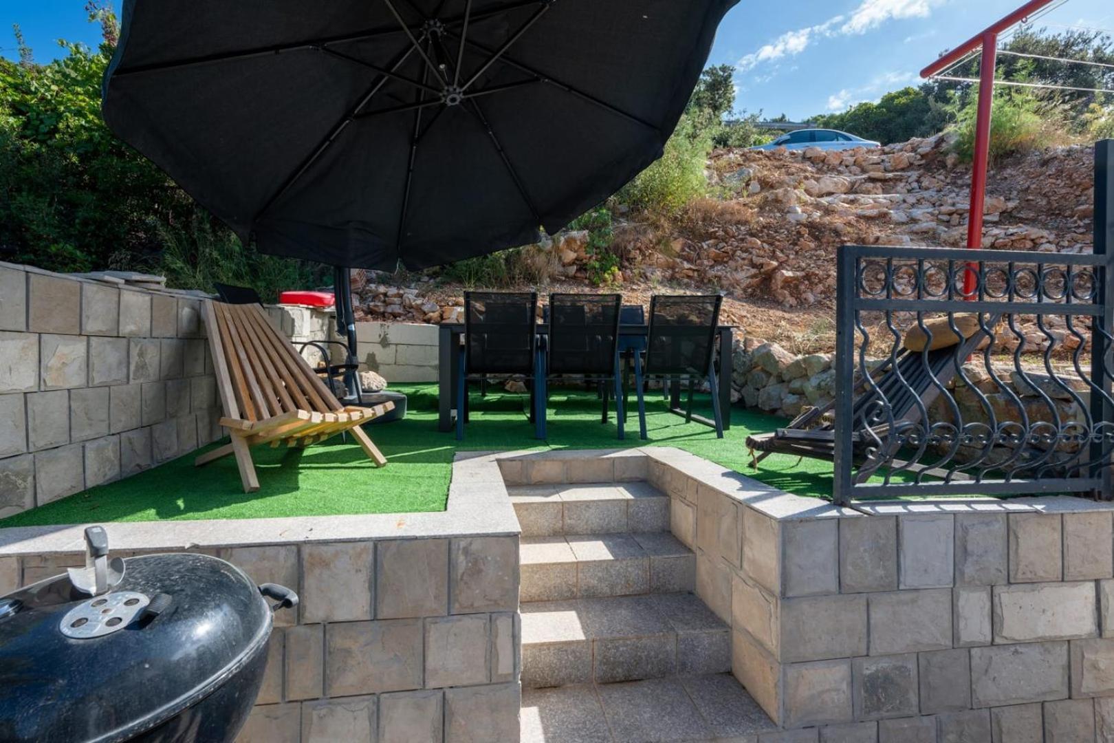 Villa Emina Sa Privatnom Plazom I Parkingom Neum Exterior photo